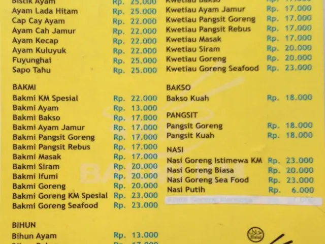 Bakmi KM