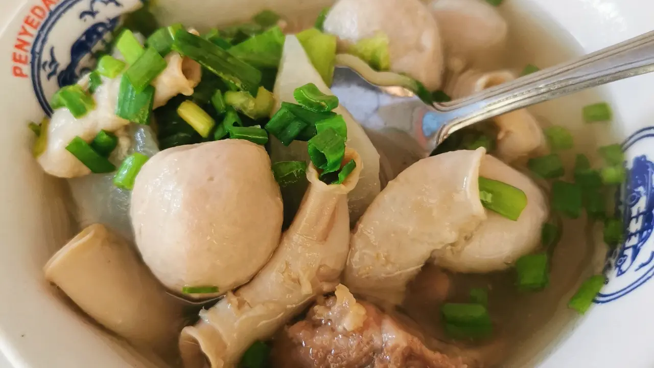 Mie Bakso Campur Simcong Hauce