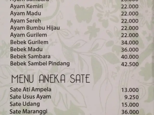 Gambar Makanan Sambara Resto 4