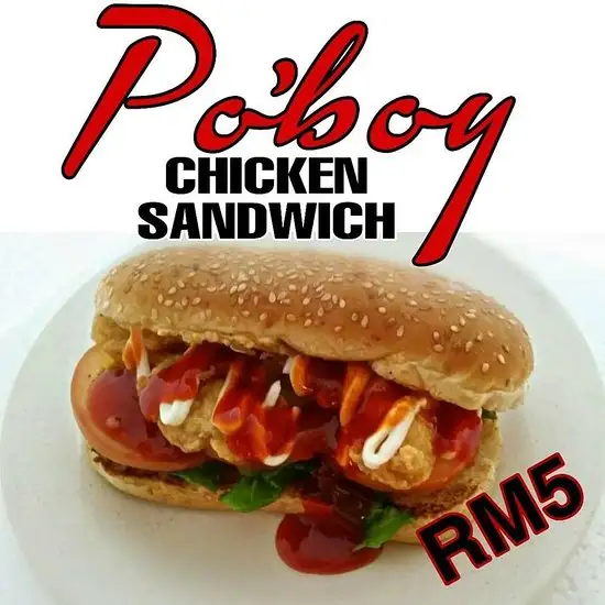 Po'boy Kuching Food Photo 2