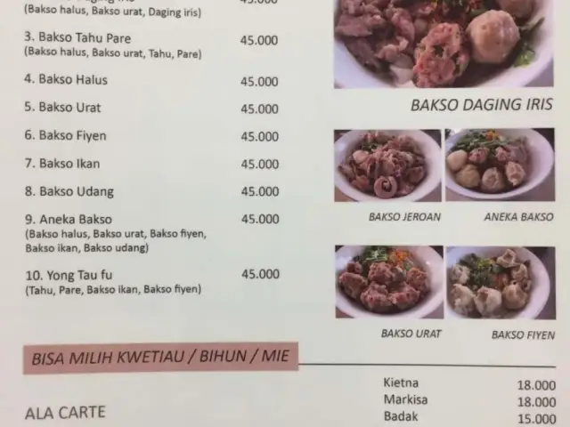 Gambar Makanan Bakso Aliang 8