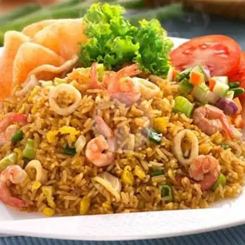 Gambar Makanan nasi goreng bang ali kambing dan seafood 5