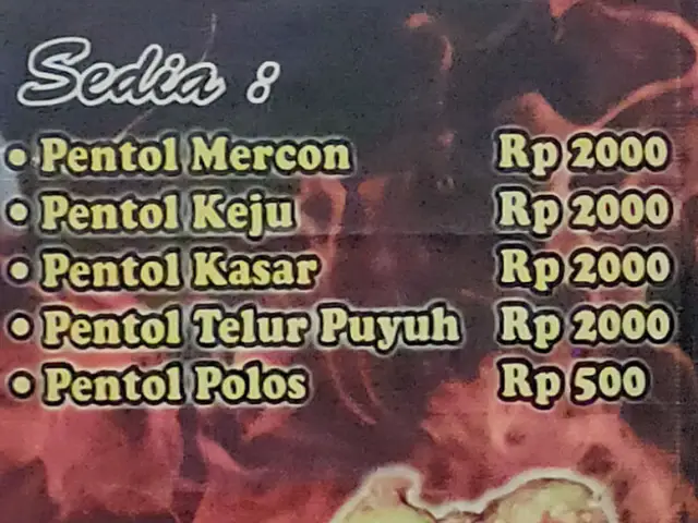 Gambar Makanan Pentol Mercon 1