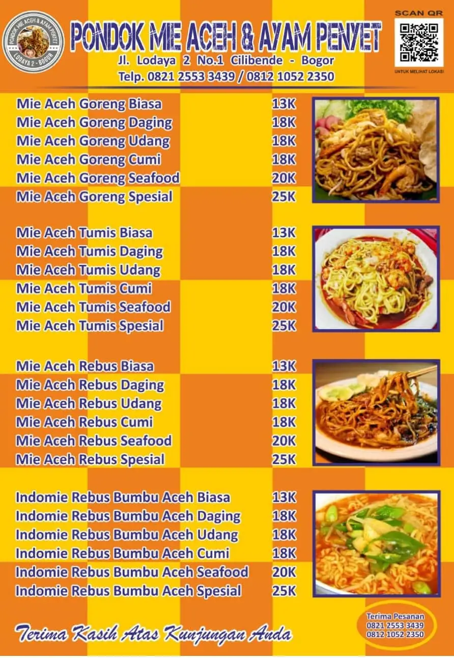 Pondok Mie Aceh & Ayam Penyet