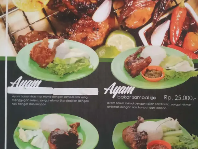 Gambar Makanan Ayam Bakar Mas Mono 20