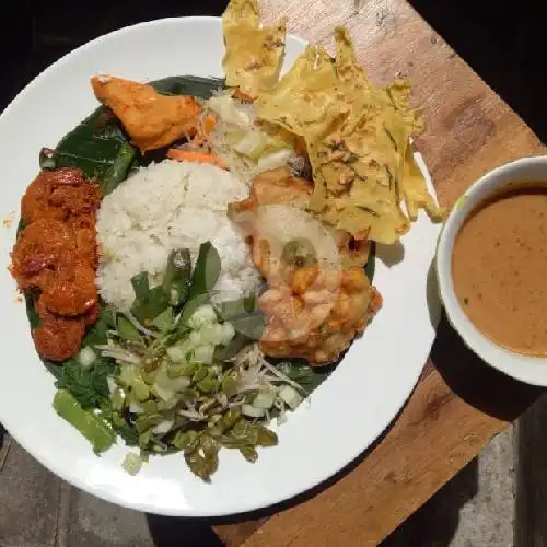 Gambar Makanan Nasi Pecel Pincuk Gg 9 Surabaya, Taman Pancing 1