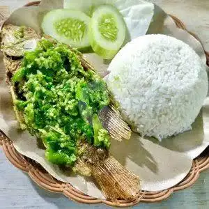 Gambar Makanan Ayam Penyet Sambel Ijo Syarif 3