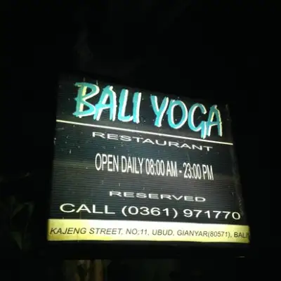 Bali Yoga Restaurant