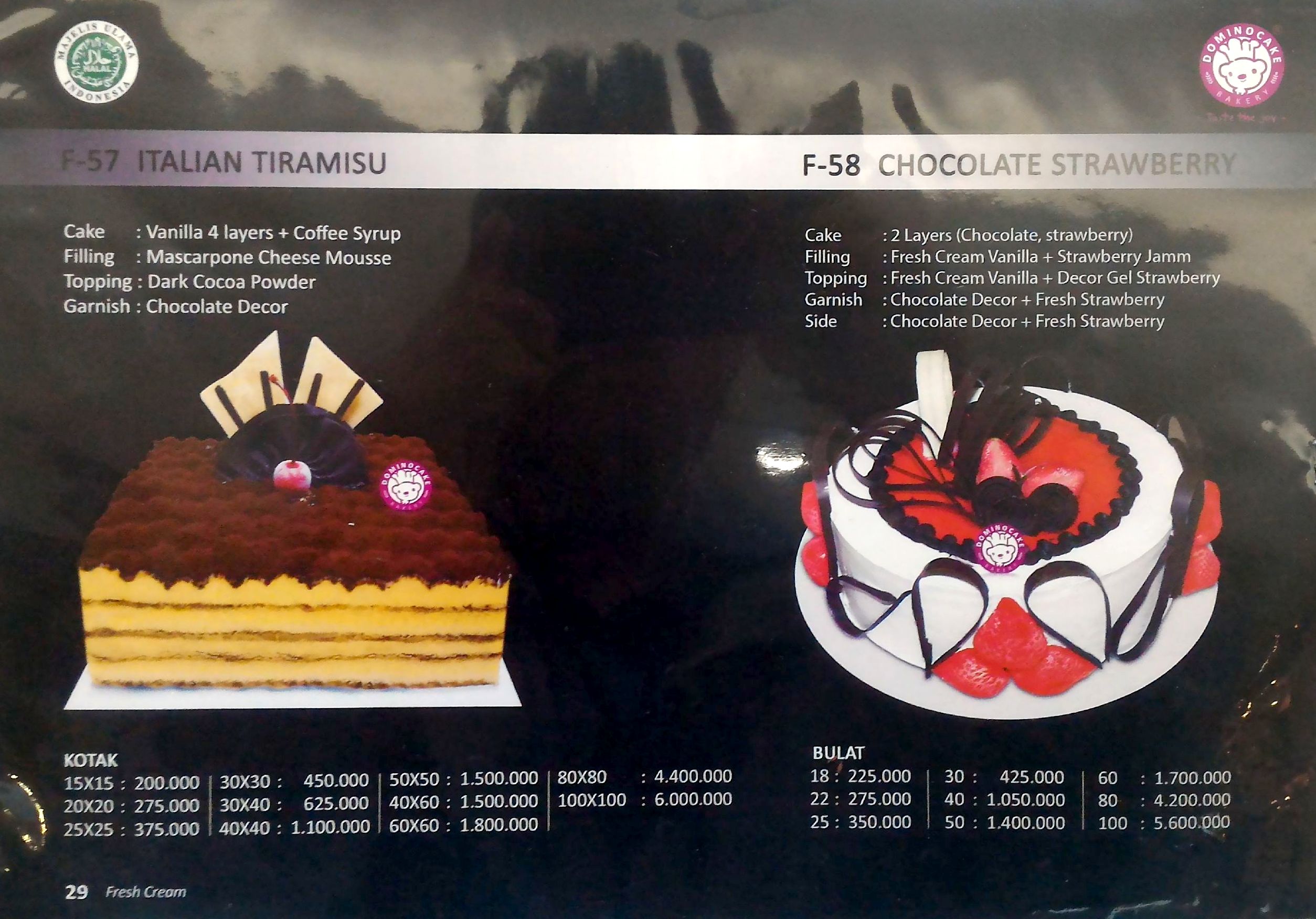 Jual Kue Ulang Tahun - Birthday Cake - American Chocolate - Dominocake-  Ukuran 30cm | Shopee Indonesia